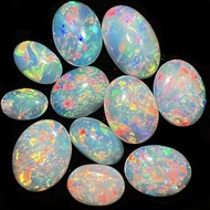 Natural Australian Opal [Warm Color Pastel] Crystal Opal Opal Gem Color Opal Ring Pendant Bracelet