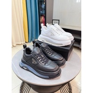 Light Luxury Shoes Men prada prada Men Shoes Men Casual Sports Shoes Genuine Leather Dad Shoes Heigh