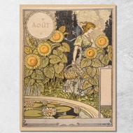 August Eugène Grasset egs3 Canvas Print