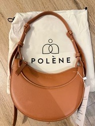 Polene 淺啡色半月彎包