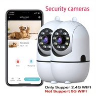 1pc/2pcs 1080P HD Wireless WiFi Security Camera, 360° Rotation, 4X Motion Tracking, Night Vision, Fo