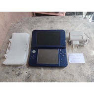 LAYAR New Nintendo 3DS LL XL Metallic Blue Screen IPS RARE CFW Luma 64GB 00