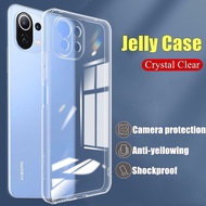 For Xiaomi 11 Lite 5G NE 2109119DG 2107119DC 2109119DI Camera Protection Soft Transparent Silicone C
