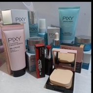 pixy paket perawatan plus make up lengkap 9in1/paket pixy