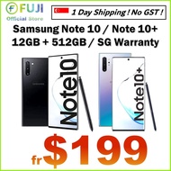 Samsung Note 10 Plus / Note 10 / Note 9 / 512GB / 6 Mth Warranty / SG Seller / Fast Shipping / Refurbished