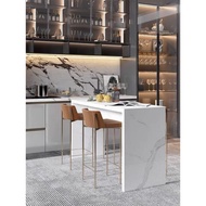 Solid Wood Bar Counter Zhongdao Counter Open Kitchen Dining Table Bar Counter Household Living Room 