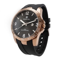 PIERRE JILL - JAM TANGAN PRIA PJ-1419 RUBBER STRAP ORIGINAL - GARANSI 1 TAHUN (TERLARIS)