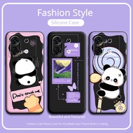 For Infinix Zero 30 5G Case Cute Panda Soft Silicone Couple Casing For Infinix Zero 5G 2023 Protect Shockproof Cartoon Cover