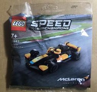 【積木2010】樂高 LEGO 30683 迷你 麥拉倫 F1 賽車 / McLaren / 袋裝 樂高