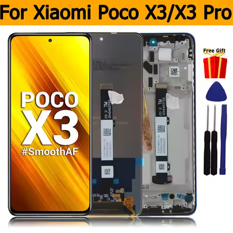 6.67" For Xiaomi POCO X3 Display LCD Touch Screen Digitizer Assembly for POCO X3 Pro lcd for Poco X3