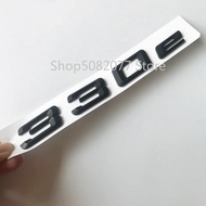 Sharp Font Letters Numbers Car Emblem for 330e 350e 520i 525i 528i 530i 528Le 530Le Electric Car Sty
