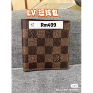 Preloved LV Damier Men Wallet棋盘格钱包