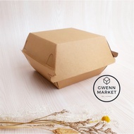 Burger box per 10pcs burger box 13x13x7.5 burger box packaging box bread box