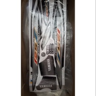 Y125z - cover set full set ( grey + black ) - HLD -