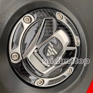 GJ Suitable for Promise 2022 525DS Carbon Fiber Pattern Fuel Tank Cap Sticker 300AC300DS500R650DS500