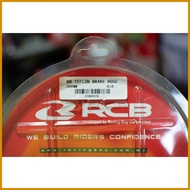 ⭕ ≅ ◆ RCB Teflon Brake Hose (AEROX/NMAX NON ABS/MIO/MIO I125- Front& Rear)