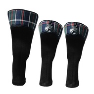 WDAir 3Pcs Golf Wood Driver Headcover Golf Head Covers Fairway Hybrid 1 3 5 7 X 460cc OZAF