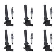 Ignition Coil Spark Plug Kit For MAZDA MPV 3.0 2002-2006 TRIBUTE 2000-2008 FORD ESCAPE TAURUS 1L8Z12