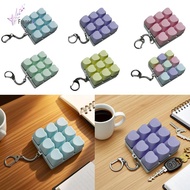 [Freneci] Mini 9 Button Keyboard Keychain Toy Mechanical Keyboard  Toy Made of Sturdy PVC