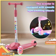Kick Scooter Adjustable Height Kids Scooter Lean To Steer Non-Slip Deck for Kids