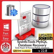 SysInfoTools MySQL Database Recovery 22.8 - Easily Repair & Restore MySQL Databases[WINDOWS x64] - D