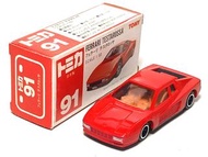 Aug 2025超靚美品$1080再加優惠，升值收藏首選！itrea 日本製靚車靚盒 Tomica 91 Tomica Ferrari Testarossa Supercar made in Japa
