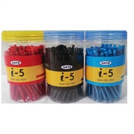 HATA i-5  / i-7 Semi Gel Pen 0.5 / 0.7 (Black / Blue / Red)
