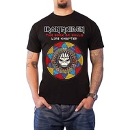Hot sales QiuY5 {Ready Stock XS-6XL} Iron Maiden Book Of Souls Live Chapter Short Sleeve Plus Size T