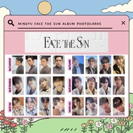 [PER PIECE/SET] MINGYU FACE THE SUN FTS ALBUM HD PRINT LOMO CARDS FANMADE PHOTOCARDS
