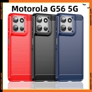 Motorola G56 5G Carbon Fiber moto G56 5G Shock-Resistant Phone Case XT2529-2 Protective