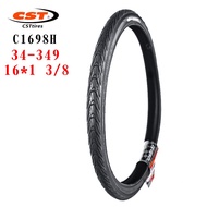 CST Folding Bike Tire, 16 Inch Tire, 16x1 1/4" 34-3/8 City c1698h with Steel Wire
