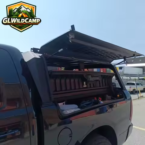 Pickup Bed Cover 4x4 Offroad Accessories Truck Canopy for Ram 1500 with 5.7ft or 6.4ft Bed and with