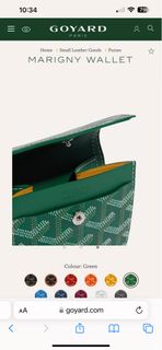 GOYARD Marigny Wallet