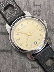 นาฬิกาหน้าปัดทำรูปไมค์รถมอเตอร์ไซด์ BMW Vintage Watch Speedometer BMW Motorcycle Automatic Swiss Mad