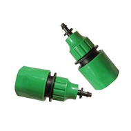 [Ready Stock] 1 Pcs Garden Water Quick Connector 4/7mm & 8/11mm Hose Barbed Connector Irrigation Sys