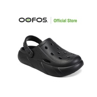 👨รองเท้าแตะ (OOFOS) OOahh รองเท้าแตะแบบสวมสบายพร้อมหัวเข็มขัดคู่ สำหรับผู้หญิง ปรับได้ พื้น EVA - OF