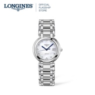 LONGINES PRIMALUNA 30MM MOTHER OF PEARL DIAL STAINLESS STEEL WOMEN'S WATCH