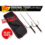 🔥🔥 [MALAYSIA - READY STOCK] NEW ORIGINAL TEKPI SILAT + BEG FREE / SAI FOR MARTIAL ARTS (19" (INCI)/ 