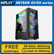 INPLAY PC Case Desktop Case Computer Case with 6 Fan Slot USB3.0 M-ATX Case ATX Casings Inplay PC Ca