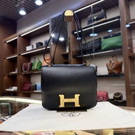 95%NEW USED CONSTANCE 24 NOIR EPSOM GHW #C24 #愛馬仕康康包