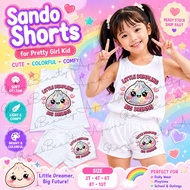 Dumpling Squishy Kids Sando & Shorts Terno Squishy dumpling bun inspired