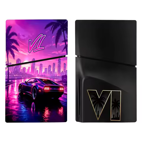 Cover Plates for PS5 Fat Disc Edition Model GT Replacement Side Panels for PS5 Pro Custom Console A 