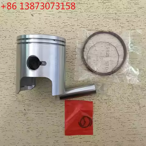 Motorcycle Engine Parts STD +25 Bore Size 56mm 56.25mm Pin 14mm Piston Ring Kit For Suzuki TS125 2 S