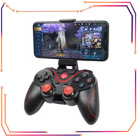 Wireless Joystick Gamepad Game Controller bluetooth BT3.0 Joystick T3 X3 For PS3/Android Mobile Phon