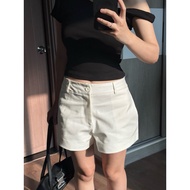 THICK LOW RISE KAKI SHORTS - SUMMER OFF RISE KAKI WOMEN'SShorts.