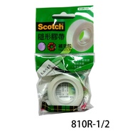 [Corner Study Room] 3M Scotch Invisible Tape Refill Pack 810R 1/2 Transparent Bag 12mm x 11.4m