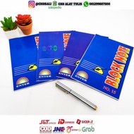 Block Note/Blind Note A5 Enter note polos tanpa garis
