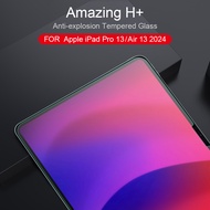 Nillkin 9H กระจกนิรภัยป้องกันหน้าจอ Apple iPad Air 13 (2024) / iPad Pro 13 (2024) H + ฟิล์มกระจกกัน