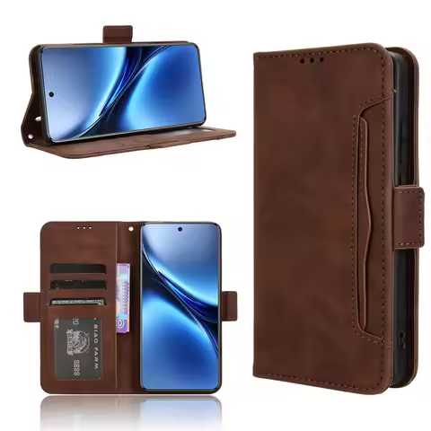 For Vivo X200 Pro 5G Flip Type Phone Case for Vivo X200 Pro 5G Leather Multi-Card Slot Mobile phone 