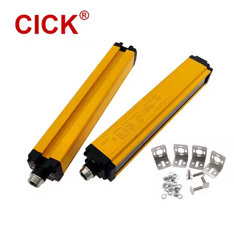 LS03A40-04NC Light Curtain Sensor Safety Grating 4 Beams Photoelectric Switch Safety Equipment Secur